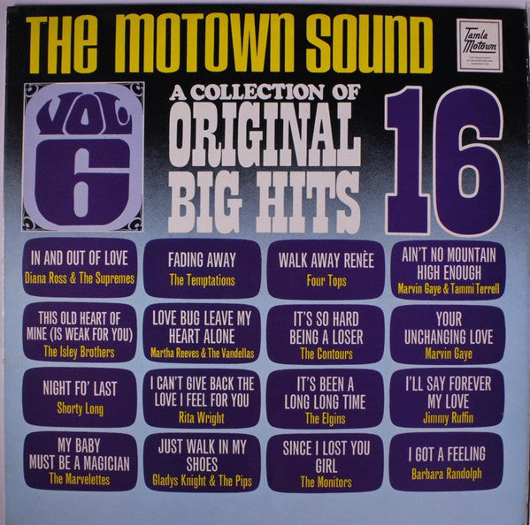 Various – A Collection Of 16 Original Big Hits Vol. 6