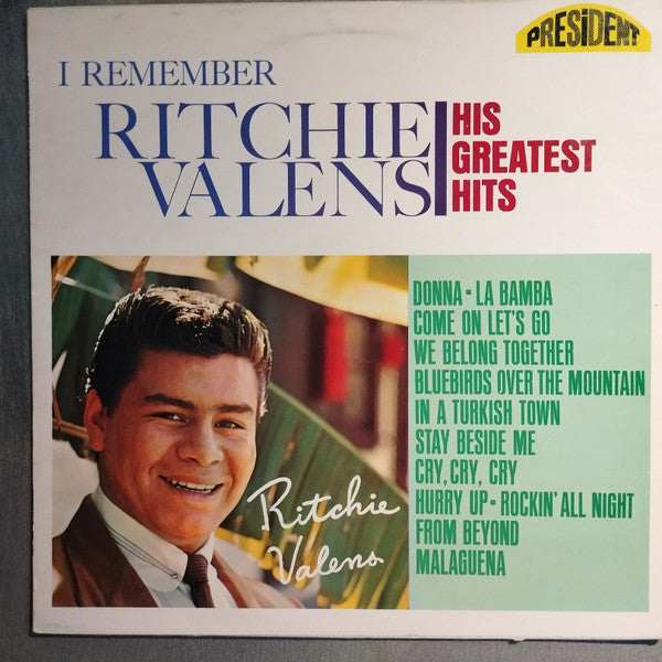 Ritchie Valens – I Remember Ritchie Valens - His Greatest Hits