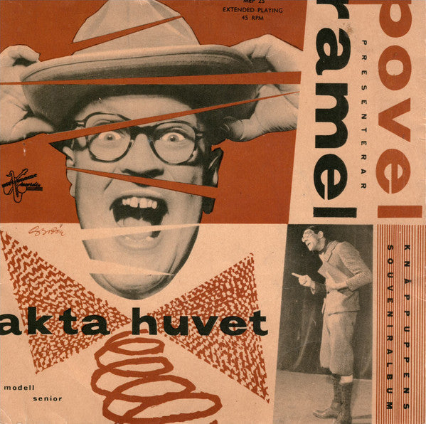 Povel Ramel Med Knäppuppensemblen – Akta Huvet! (Knäppuppens Souvenir Album Modell Senior)