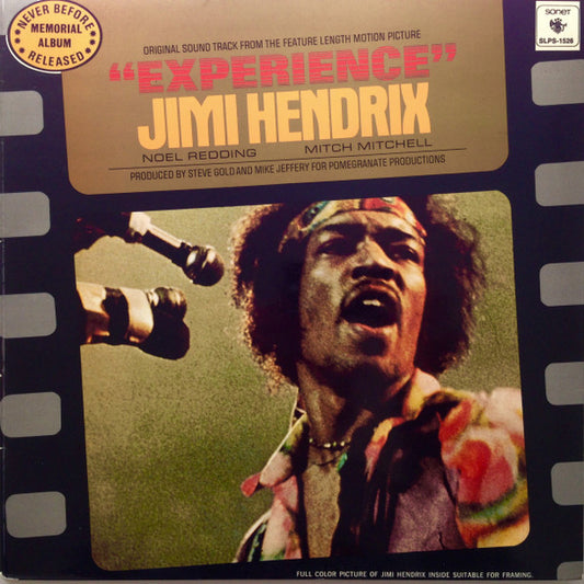 Jimi Hendrix – "Experience" - Original Sound Track From The Feature Length Motion Picture