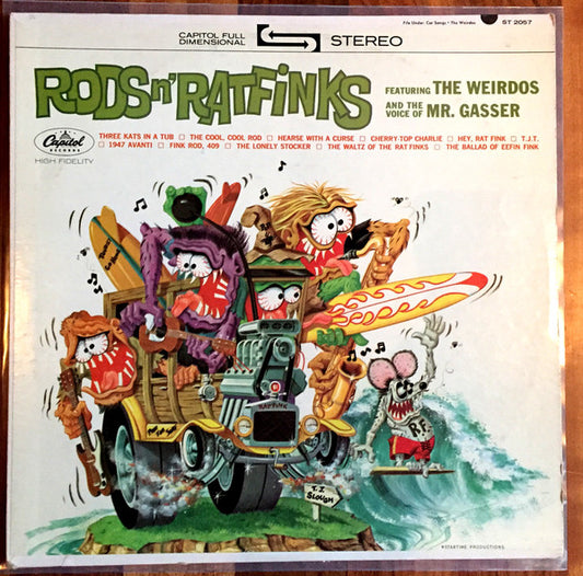 Mr. Gasser & The Weirdos – Rods N' Rat Finks