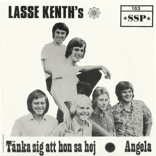 Lasse Kenth's – Tänka Sig Att Hon Sa Hej / Angela