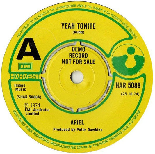 Ariel (13) – Yeah Tonite