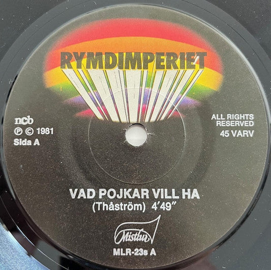 Rymdimperiet – Vad Pojkar Vill Ha / Bikinipop
