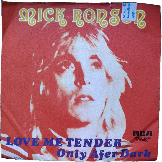 Mick Ronson – Love Me Tender