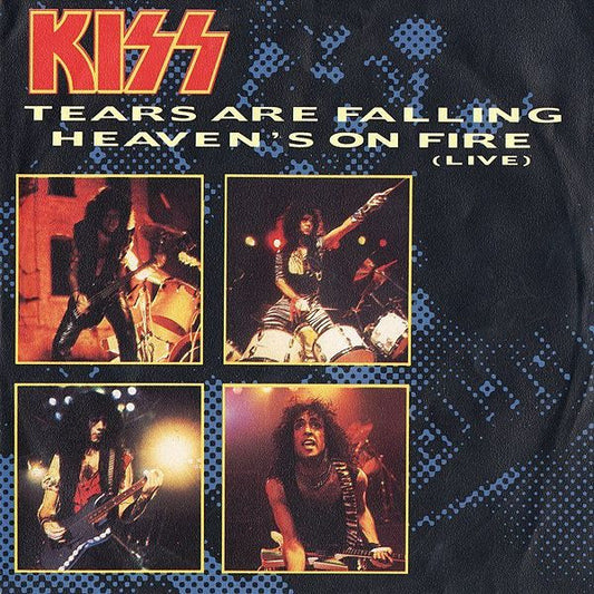 Kiss – Tears Are Falling / Heaven's On Fire (Live)