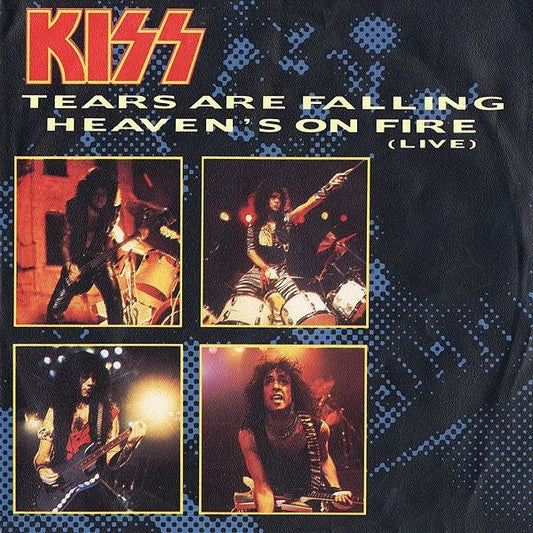 Kiss – Tears Are Falling / Heaven's On Fire (Live)
