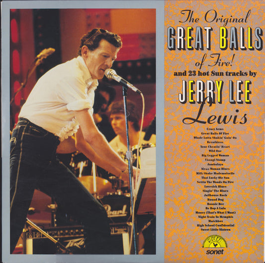Jerry Lee Lewis – The Original Great Balls Of Fire - And 23 Hot Sun Tracks By Jerry Lee Lewis