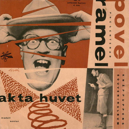 Povel Ramel Med Knäppuppensemblen – Akta Huvet! (Knäppuppens Souvenir Album Modell Senior)