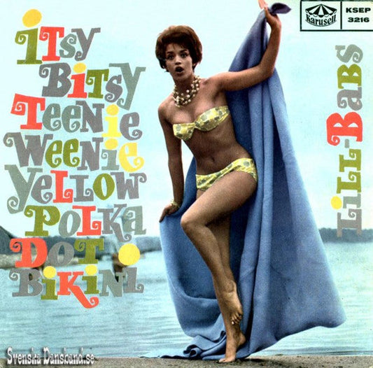 Lill-Babs – Itsy Bitsy Teenie Weenie Yellow Polka Dot Bikini