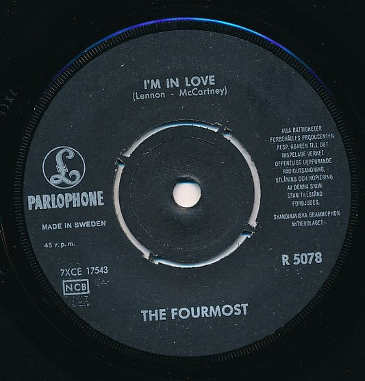 The Fourmost – I'm In Love