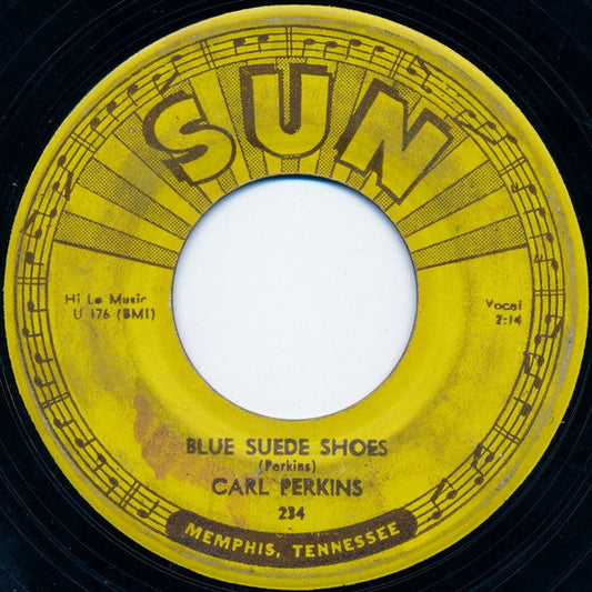 Carl Perkins – Blue Suede Shoes / Honey, Don't!