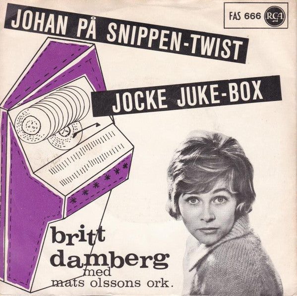 Britt Damberg Med Mats Olssons Orkester – Johan På Snippen-Twist