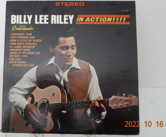 Billy Lee Riley – In Action!!!