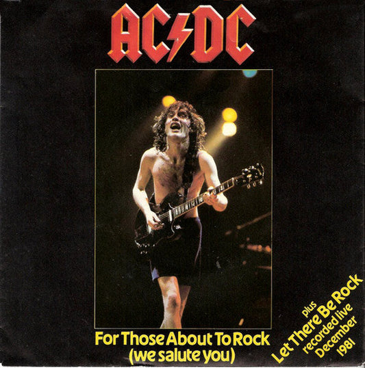 AC/DC – For Those About To Rock (We Salute You)
