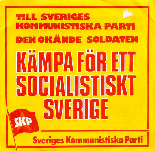 Sveriges Kommunistiska Parti – Kämpa För Ett Socialistiskt Sverige